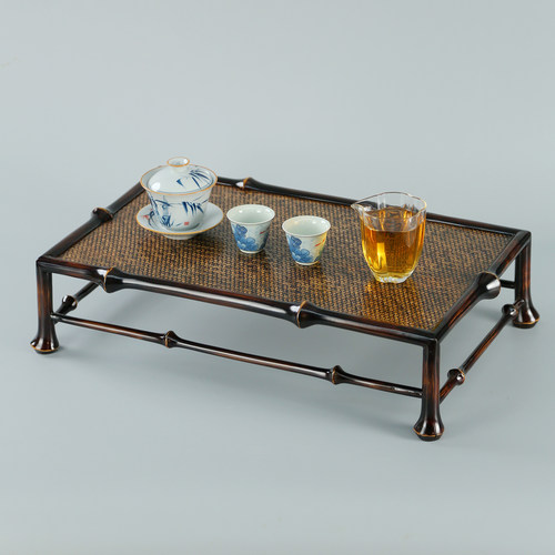 筇竹竹编榻榻米炕桌茶几泡茶桌台