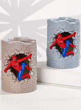 速发蜘蛛侠电夜灯灯生日礼小影装偶玩饰品摆件台