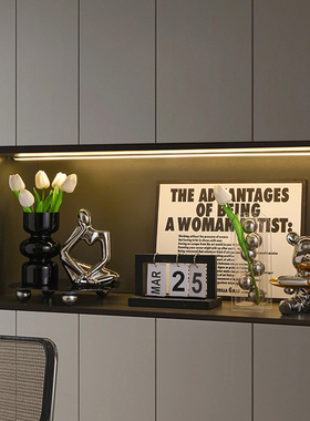 速发入礼玄关收纳托轻摆件家居饰品盘奢餐柜酒柜装饰品乔迁新居户