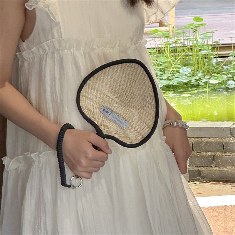 速发高级感小扇道夏天耐用手子编织老式蒲扇芭蕉扇便携拍摄工具