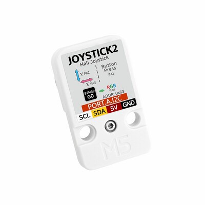 速发M5Sta Uit Joysti2霍尔电磁摇杆STM2 I2C通信 三轴输入