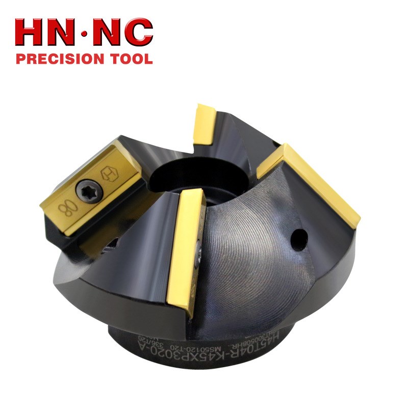 速发海纳H45T04R-K45XP020-A 45度坡口倒角铣刀盘高精度角度切削