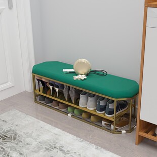 速发鞋架窄简易门口子小室0好看家用门口可坐鞋柜新款2内20换鞋凳