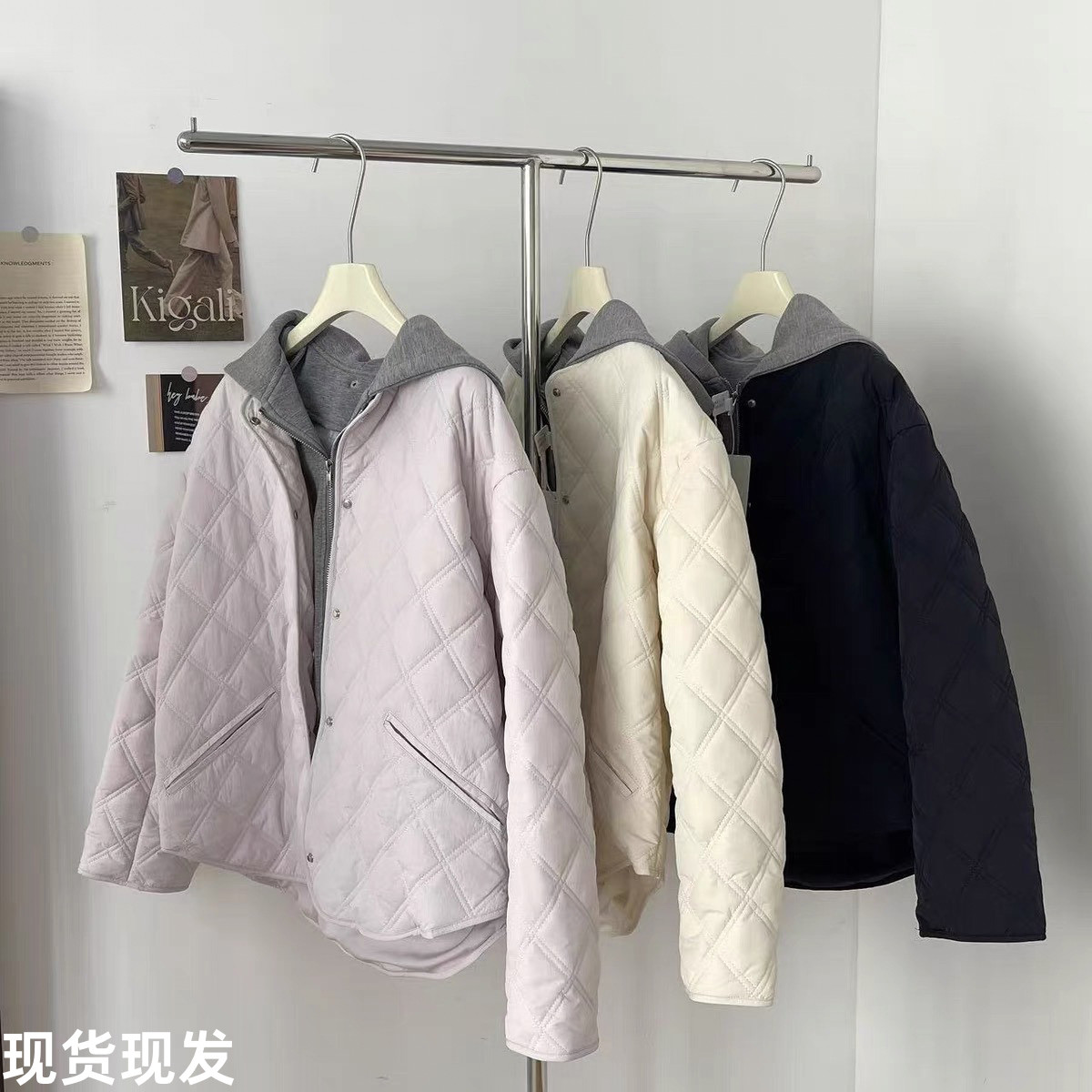 菱格90白鸭绒轻薄羽绒服女20羽绒服
