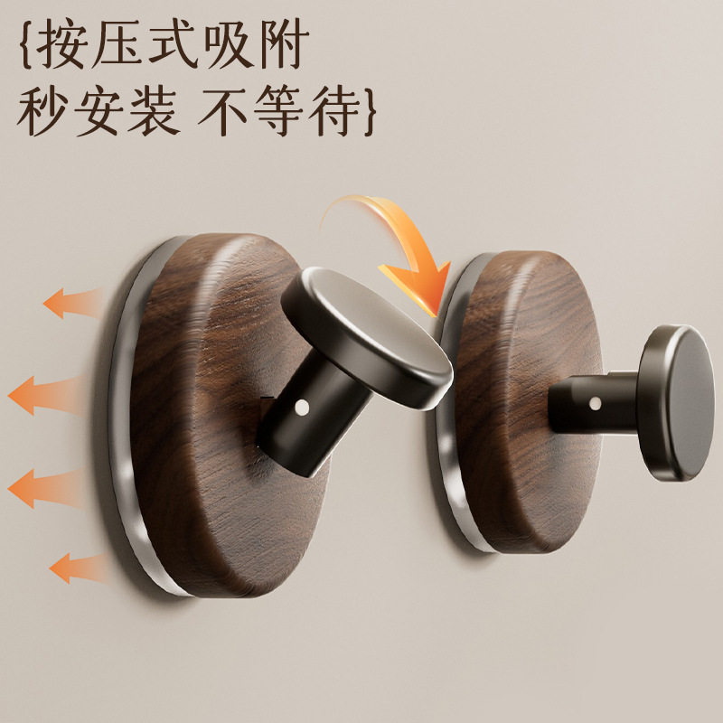 胡桃木门后挂钩强力粘胶