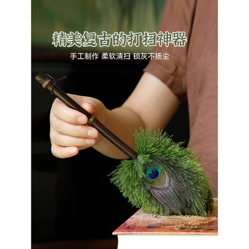 鸡毛掸子风入松孔雀翎鸵