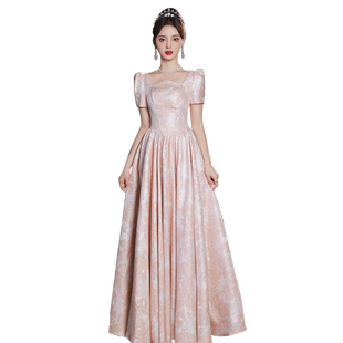 韩式晚礼服女气质高端小众轻奢高中18岁成人礼在逃公主系列连衣裙