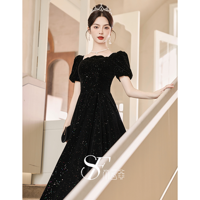 高贵优雅气质风晚礼服礼服