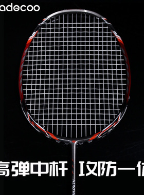 高弹性全碳素纤维H600碳纤维专业羽毛球拍超轻单拍攻守兼备初中级