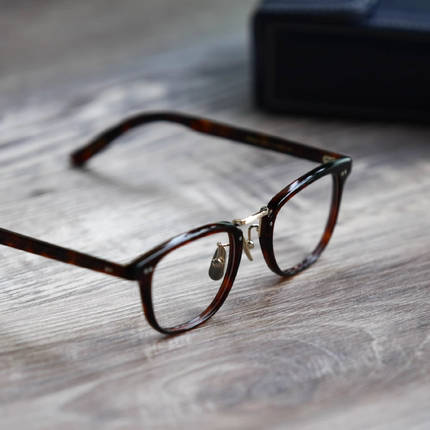 余文乐同款 YELLOWS PLUS复古日本中金工板材眼镜框近视镜架STACY