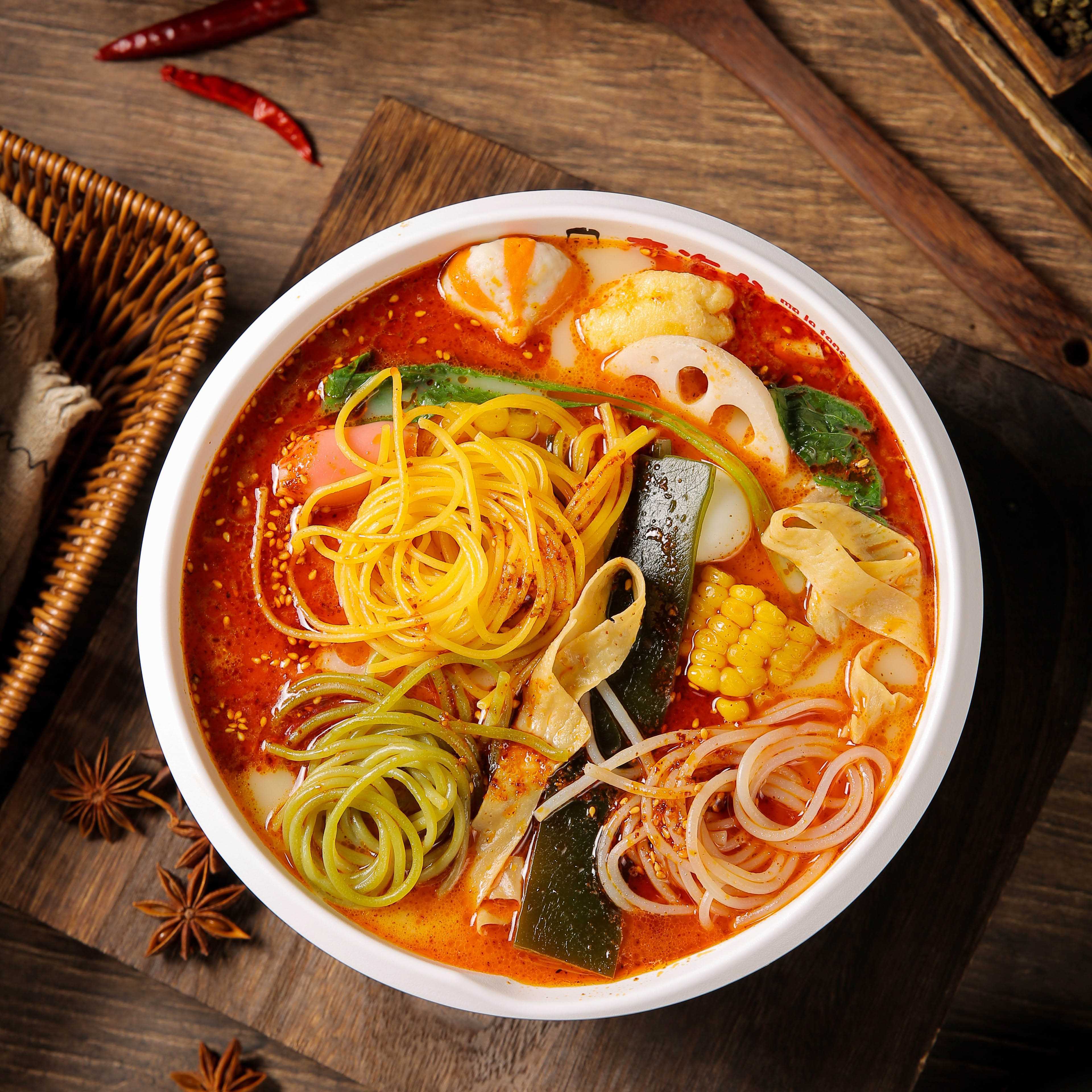 粘糊东北麻辣烫特产地方特色美食小吃老式黏袋装夜宵速食煮懒人辣