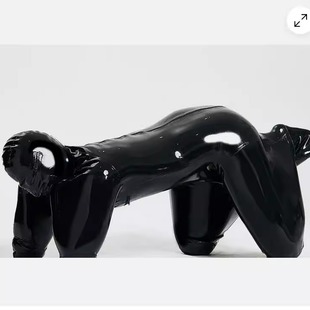 乳胶衣 全包乳胶狗衣 眼嘴拉链全包狗衣 定制