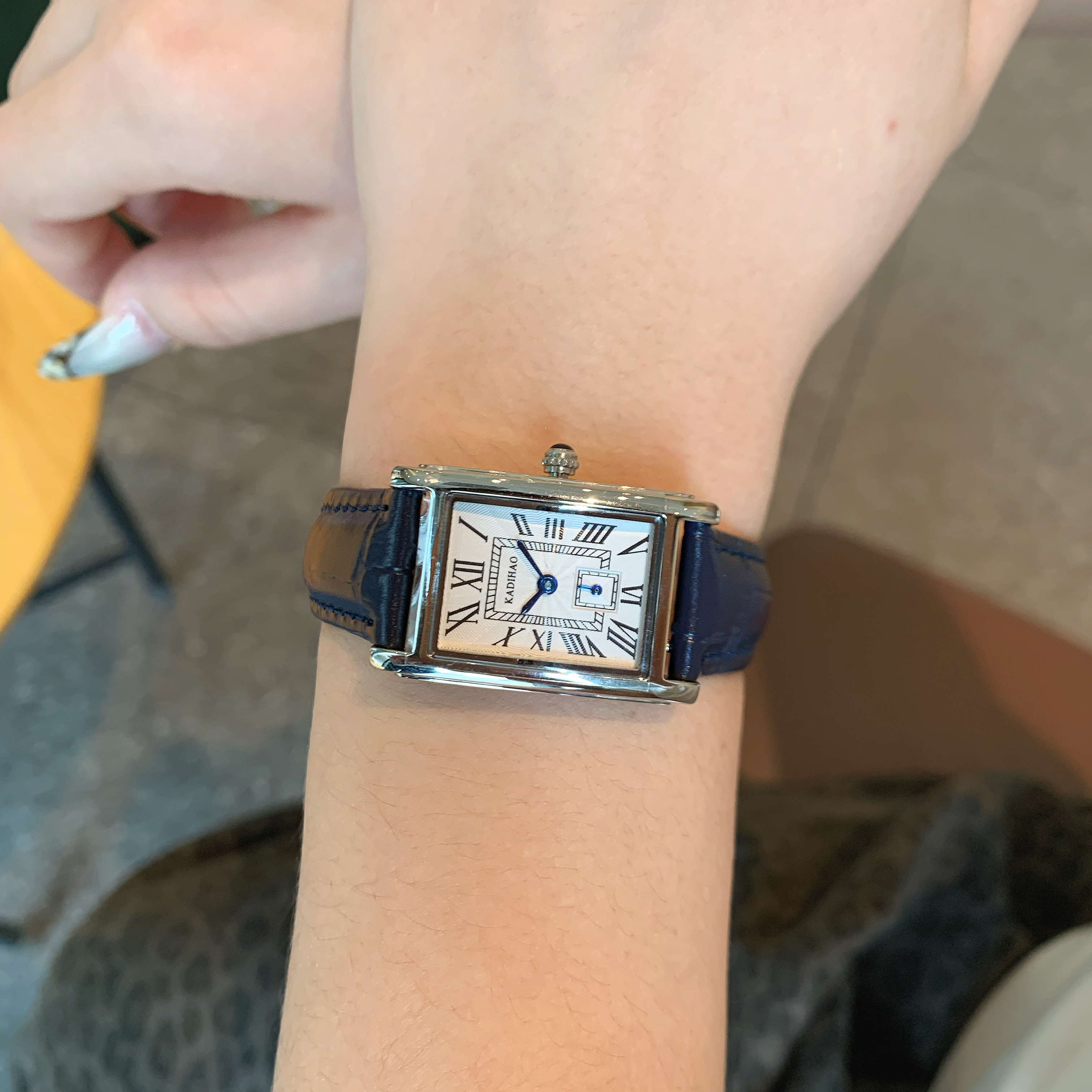 2025新款方形小黑表女款手表