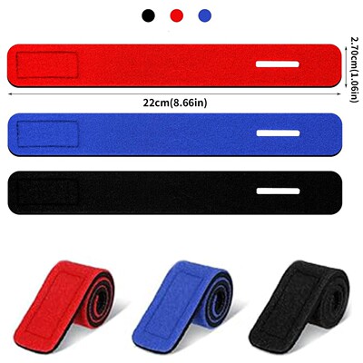 路亚鱼竿绑带三色魔术绑带户外