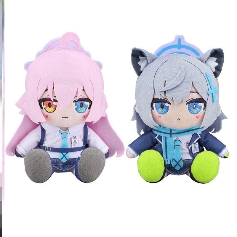 优质蔚蓝档案手办周边砂狼白子小鸟游星野二次元公仔玩偶