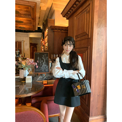 SourceWithU西装条纹背心裙