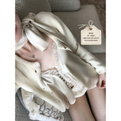 SourceWithU布达佩斯 内搭吊带短裤 30绵羊毛氛围感针织衫 上衣法式