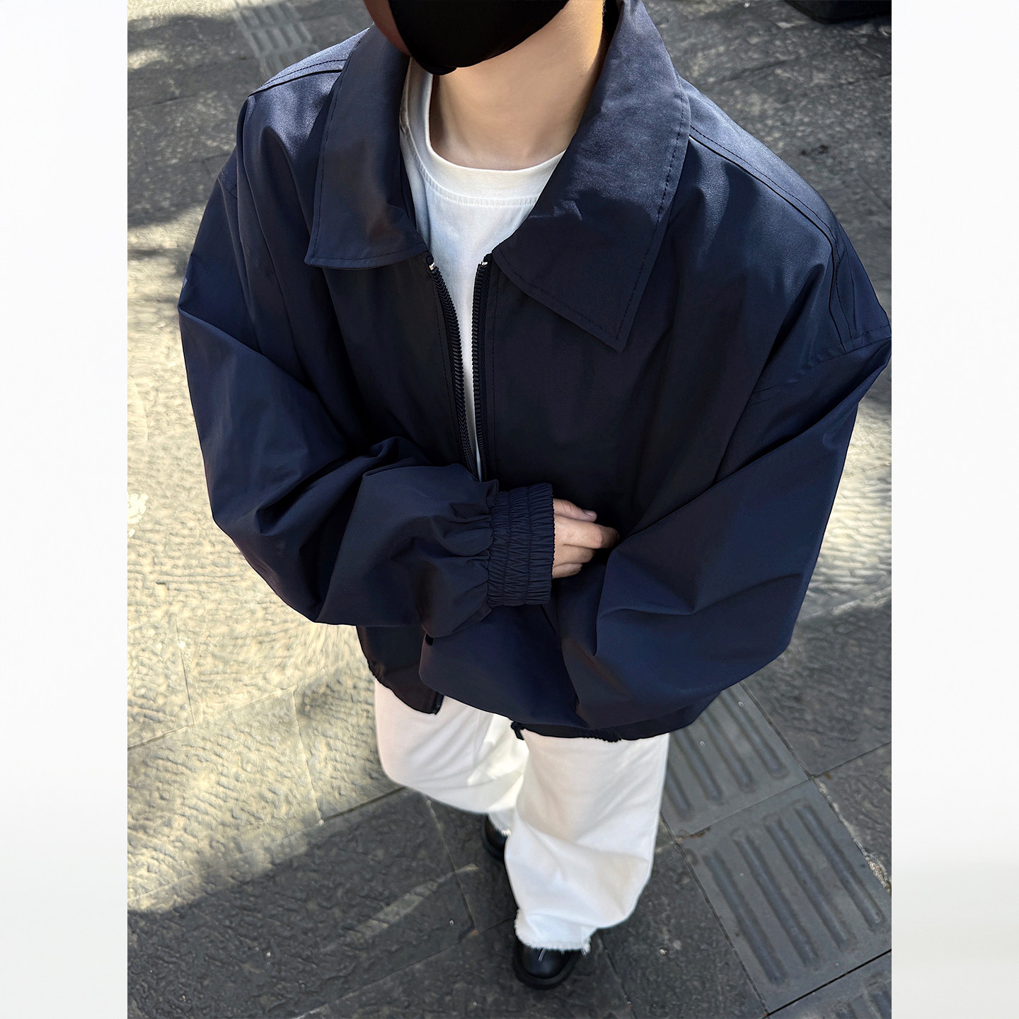cleanfit短款飞行夹克夹克男