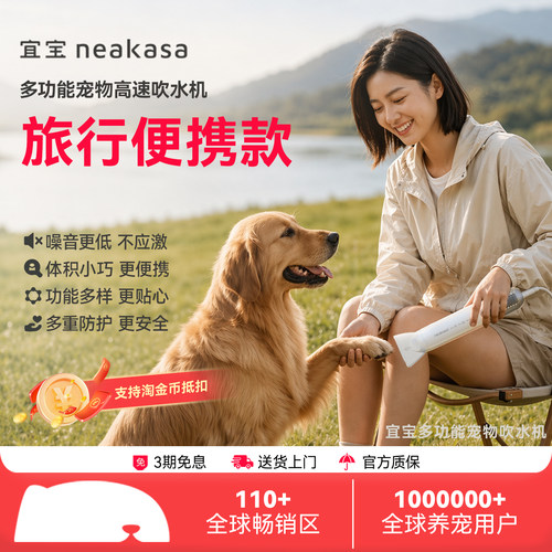 宜宝高速吹水机狗狗露营滑雪专用
