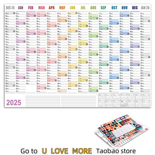 2026 Calendar Simplified Desk Calendar Planner Wall Calendar