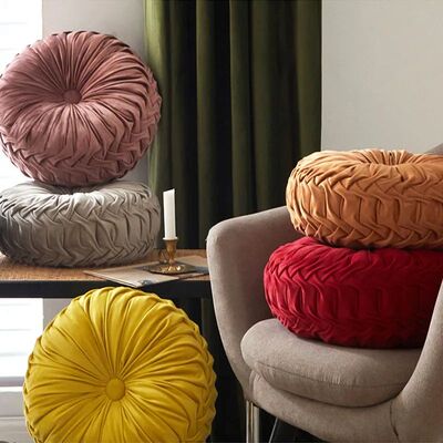 2025 New Creative Nordic Ins style handmade pumpkin pillow h