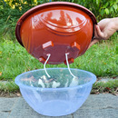 自吸水绿萝懒人花盆圆形双层储水加厚耐用树脂套盆室内绿萝专用