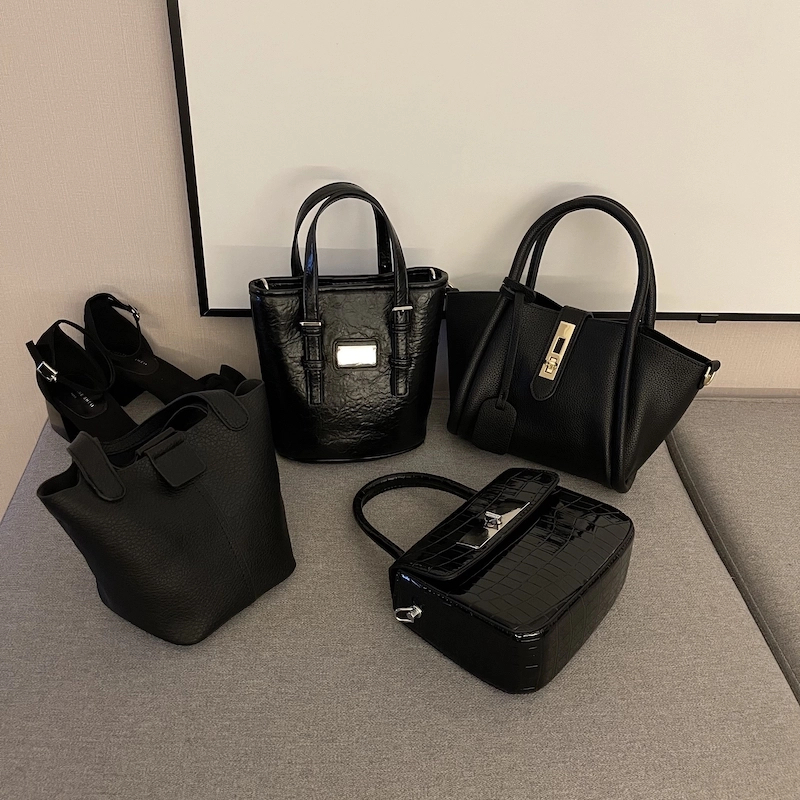 Lee Vsasi包包女2025春夏新款韩国ins小众设计时尚百搭水桶手提单