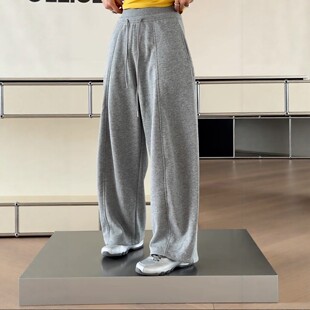 热卖诗歌兰26108春季2026新款舒适简约百搭卫裤休闲香蕉裤裤子女