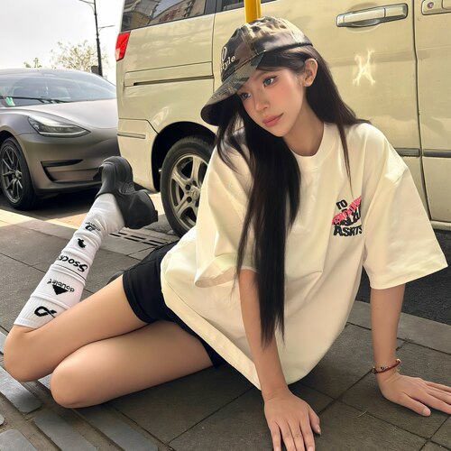 Asrts新款情侣小众潮牌短袖T恤