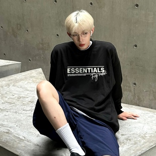 FOG REKK ESSENTIALS小众潮牌美式情侣内搭打底衫上衣女长袖T恤男