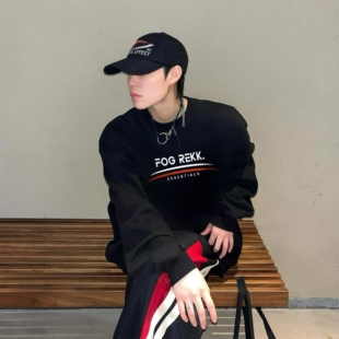 FOG REKK ESSENTIALS小众潮牌美式情侣内搭打底衫上衣女长袖T恤男