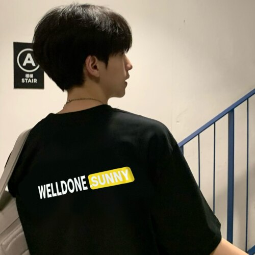 welldonesunny小众潮牌美式短袖