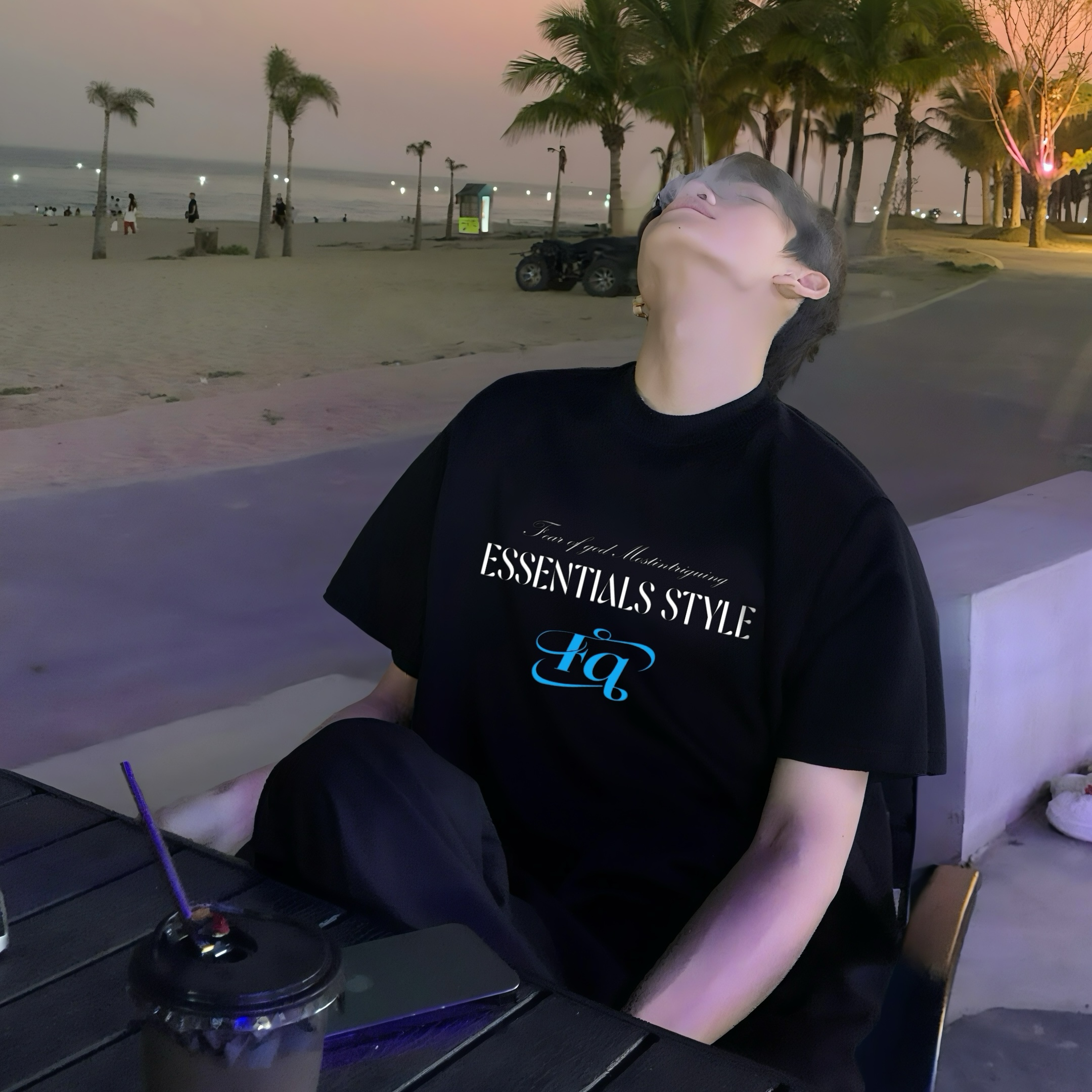 ESSENTIALS小众潮牌美式短袖T恤