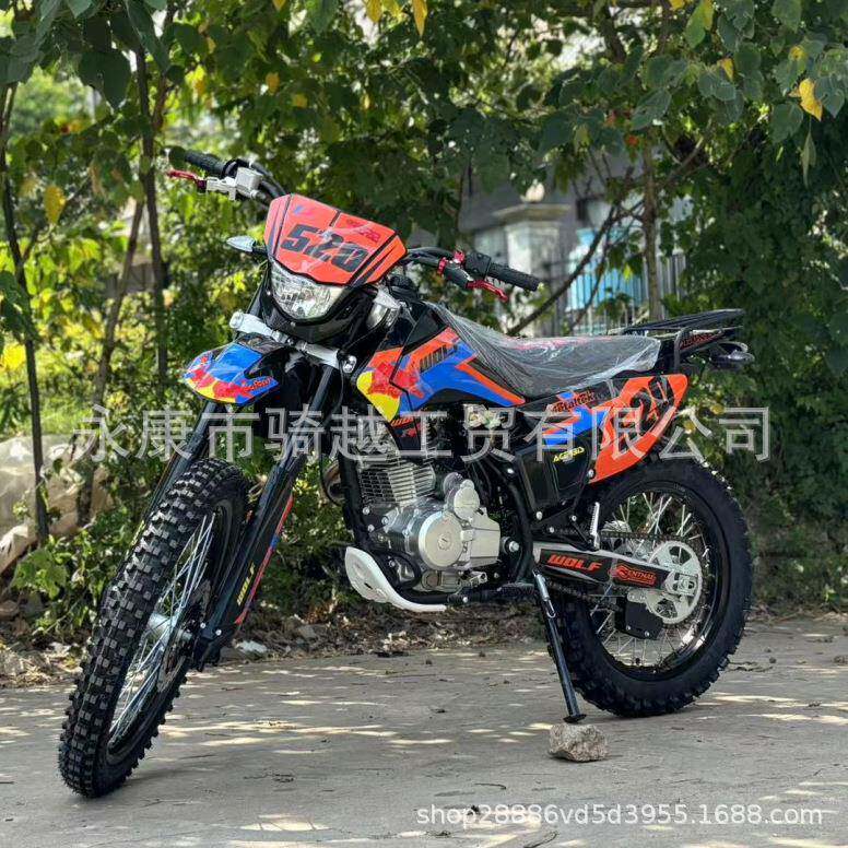 两轮越野摩托车山地赛车CR250cc大排量竞技沙滩车卡丁车300cc