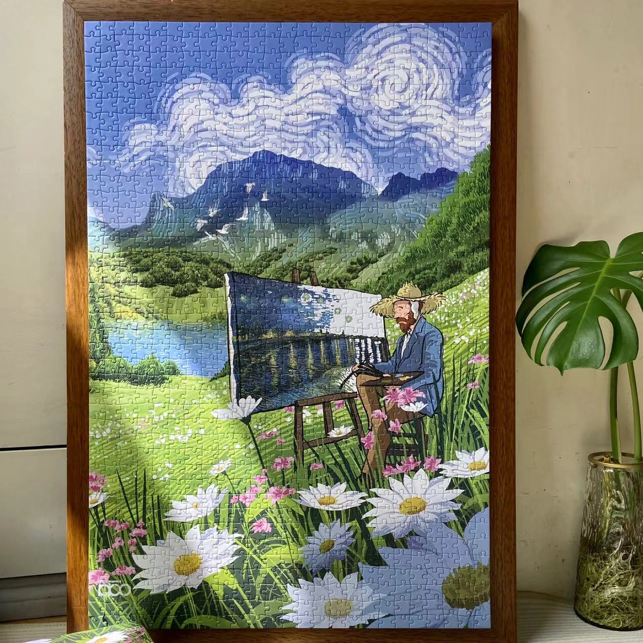 VOX拼图成人1000片奇迹梵高分2包