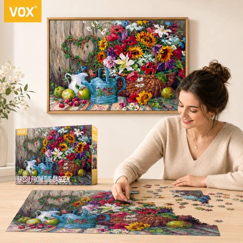 静物花卉油画拼图VOX纸质拼图