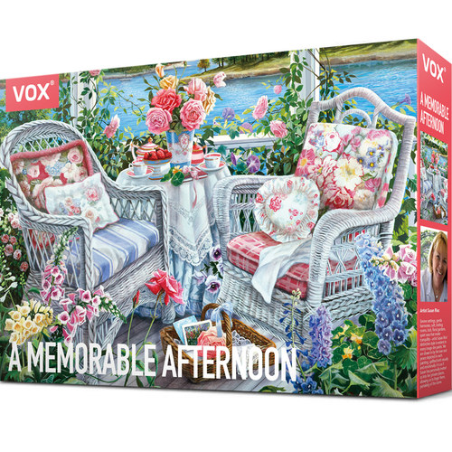 福思VOX拼图1000片Susan Rios花园油画手工减压玩具潮玩女生礼物