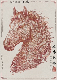 VOX拼图1000片成年减压高难度玩具十二生肖马年新年拼图午马献瑞