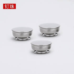 大小通用锅盖帽不锈钢汤桶顶珠配件提手头帽平面盖厨房圆形盖子