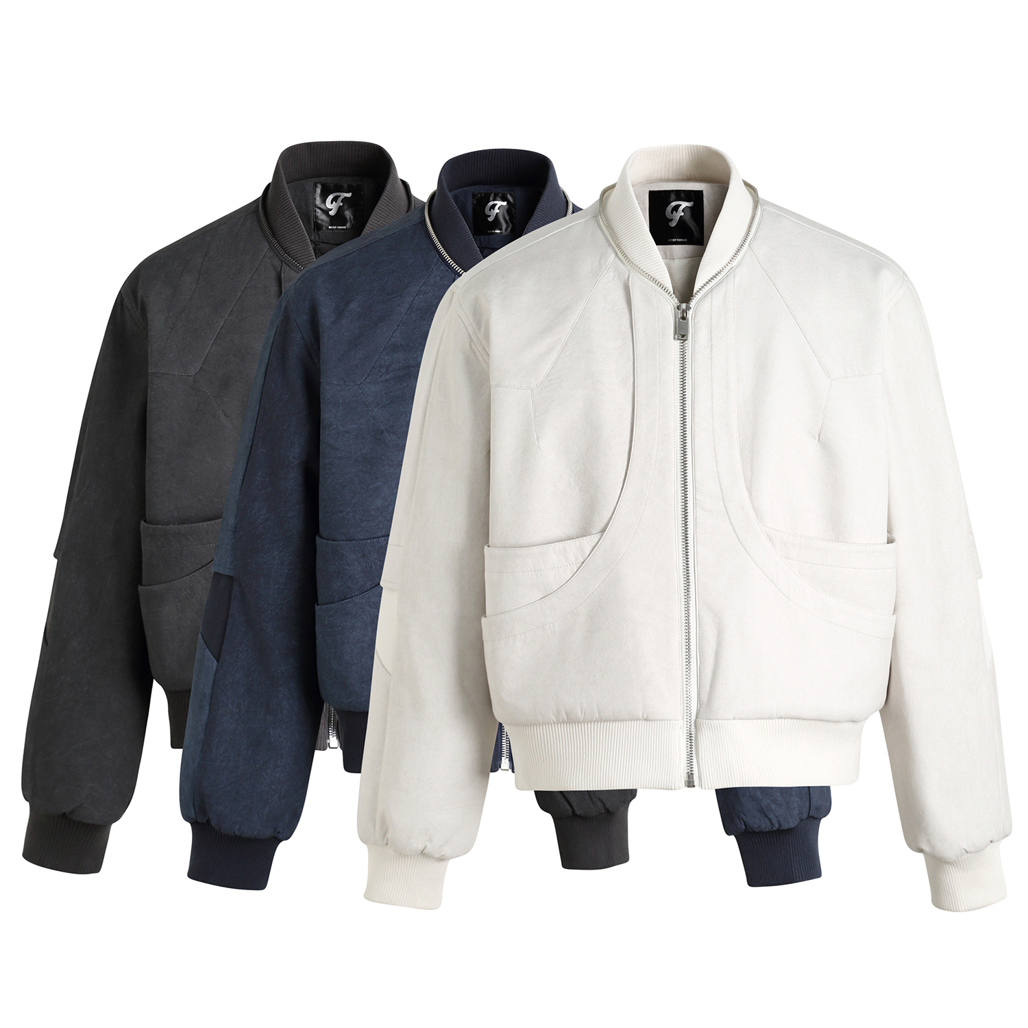 GOSNACE石灰夹克3.0夹棉短款外套