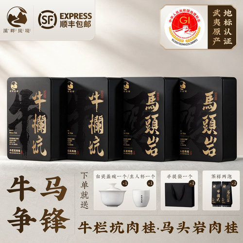 特级牛栏坑马头岩肉桂茶武夷岩茶