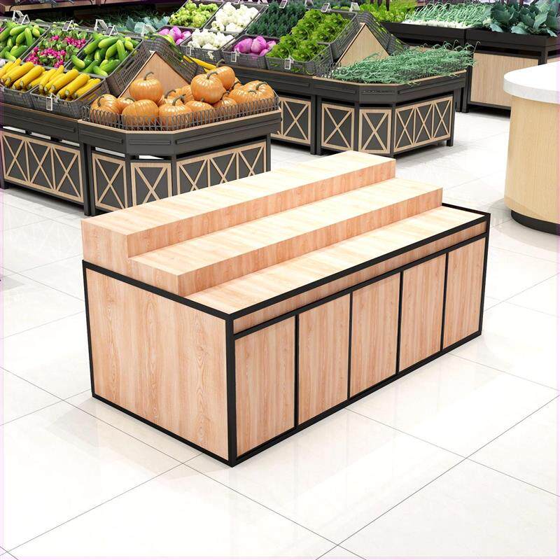 超市货架展示架散称货架斜面陈列中岛货架展柜商场堆头促销流水台