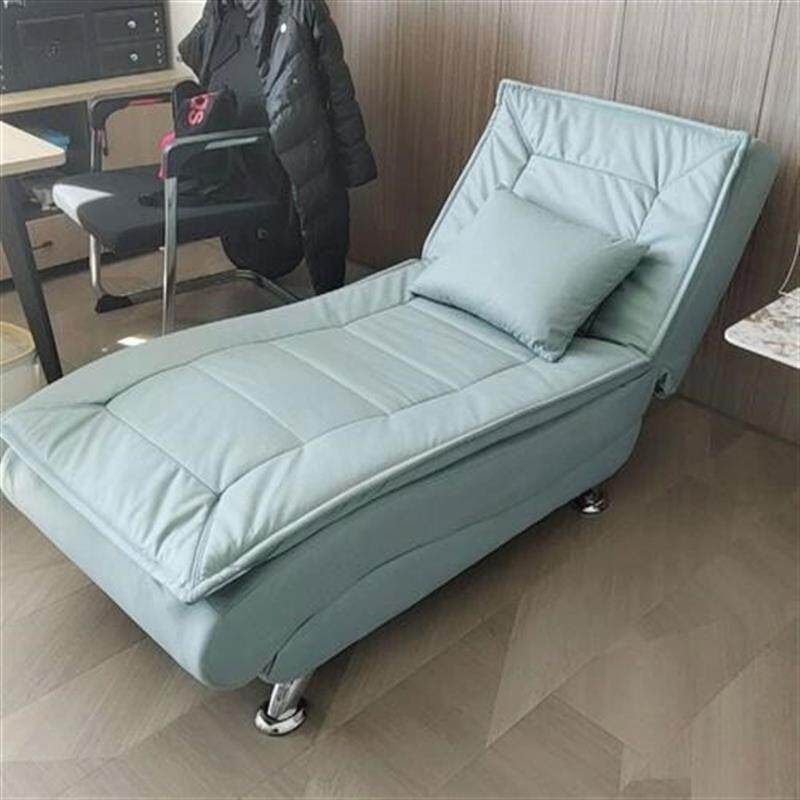 多功能贵妃椅电动躺椅皮卧室阳台小折叠午休椅床可睡可躺懒人沙发