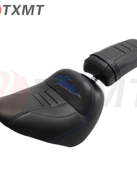 适用于哈雷标准FXST街霸 2018 - 2023 摩托车前司机和乘客座椅