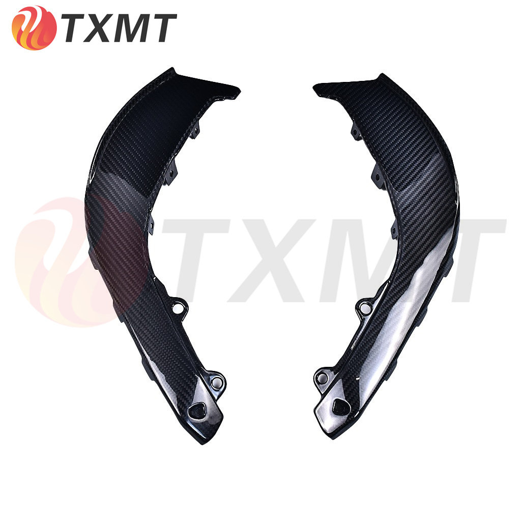 适用摩托车配件2021+ Aprilia 阿普利亚 RSV4  改装碳纤维车侧板