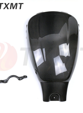 适用Harley哈雷Davidson VRSCF V-Rod Muscle油箱盖罩碳纤维外壳