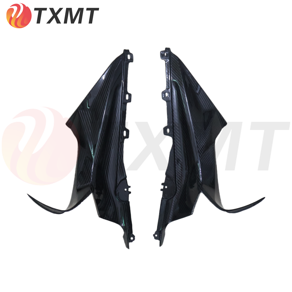 适用宝马 BMW S1000rr M1000RR油箱前侧板 改装碳纤维仪表旁侧板