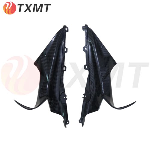 适用宝马 BMW S1000rr M1000RR油箱前侧板 改装碳纤维仪表旁侧板