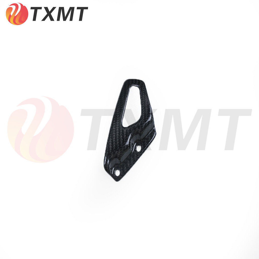 适用摩托车配件 BMW R nine T 改装碳纤维脚踏护板 2015-2016