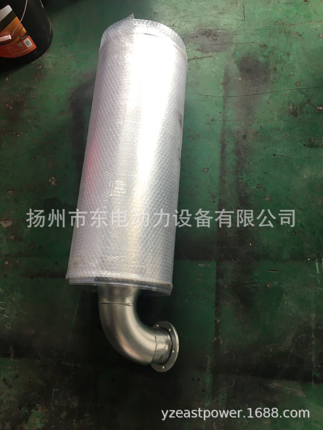 乾能 凯普 申动 上柴sc g128 6135 12v135 138消声器 排烟管 烟囱